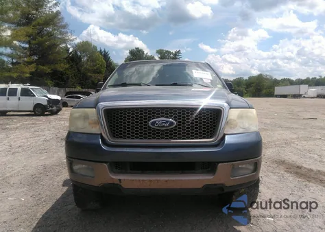 2005 Ford F-150 Lariat/Xlt из США, поврежденный, VIN 1FTPW12565FB29683